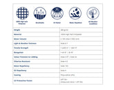 OceanSouth Cabin Cruiser Storage & Towing Cover 6.3m - 6.7m